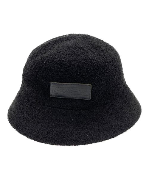 Yohji Yamamoto pour homme（ヨウジヤマモト プールオム）Yohji Yamamoto pour homme (ヨウジヤマモト プールオム) New Era (ニューエラ) BLACK KNIT BUCKET ブラックの古着・服飾アイテム