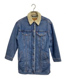 LEVI'S（リーバイス）の古着「LONG SHERPA TRUCKR JKT」｜ブルー