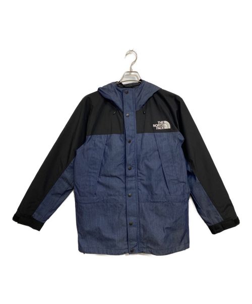 THE NORTH FACE（ザ ノース フェイス）THE NORTH FACE (ザ ノース フェイス) マウンテンライトデニムジャケット ネイビー×ブラック サイズ:SIZE Lの古着・服飾アイテム