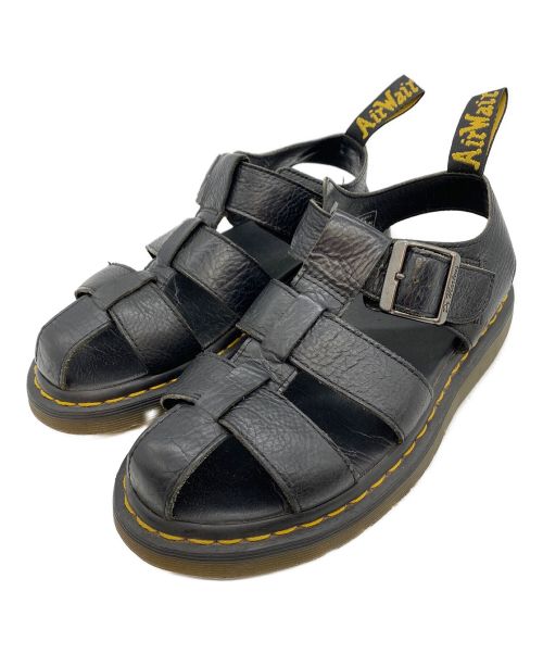 Dr.Martens（ドクターマーチン）Dr.Martens (ドクターマーチン) GALIA FISHERMAN SANDAL ブラック サイズ:UK 6の古着・服飾アイテム