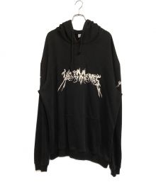 VETEMEMES（ヴェトミームス）の古着「Death Metal Hoodie」｜ブラック