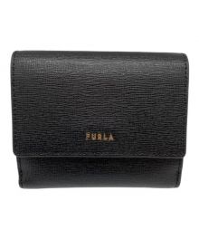 FURLA（フルラ）の古着「2つ折り財布」｜ブラック