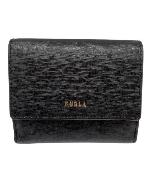 FURLA（フルラ）FURLA (フルラ) 2つ折り財布 ブラックの古着・服飾アイテム