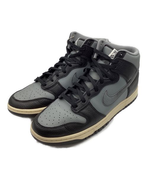 NIKE（ナイキ）NIKE (ナイキ) Dunk High ブラック×グレー サイズ:US12の古着・服飾アイテム