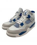 NIKEナイキ）の古着「AIR JORDAN 4 RE OG」｜ホワイト×ブルー