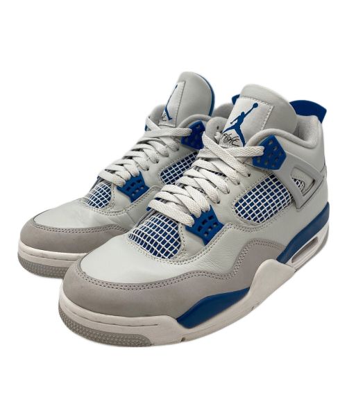 NIKE（ナイキ）NIKE (ナイキ) AIR JORDAN 4 RE OG ホワイト×ブルー サイズ:28の古着・服飾アイテム