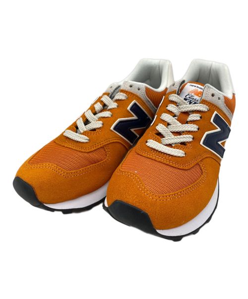 NEW BALANCE（ニューバランス）NEW BALANCE (ニューバランス) ML574 HJ2 オレンジ サイズ:SIZE 25cmの古着・服飾アイテム