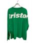 BRISTOL (ブリストル) L/S BIG LOGO TEAM BAGGY TEE グリーン サイズ:L：12000円