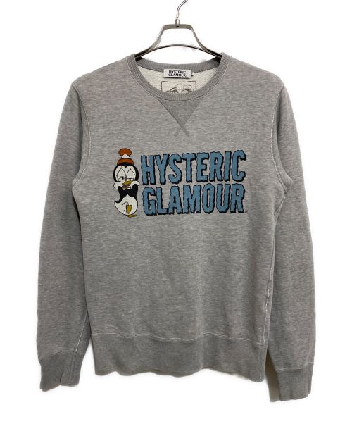 Hysteric Glamour（ヒステリックグラマー）Hysteric Glamour (ヒステリックグラマー) CHILLY WILLY pt スウェット グレー サイズ:SIZE Sの古着・服飾アイテム