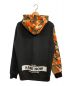 Aape BY A BATHING APE (エーエイプ バイ アベイシングエイプ) AAPE NOW ジップアップフーディ ブラック×オレンジ サイズ:SIZE L：7000円