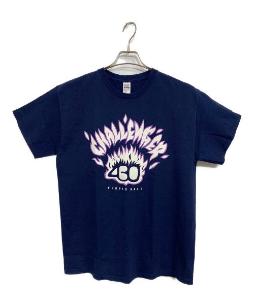 430（430）430 (430) CHALLENGER (チャレンジャー) PURPLE HAZE S/S TEE ネイビー サイズ: Lの古着・服飾アイテム