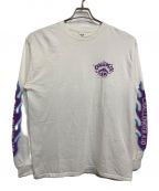 430×CHALLENGER430×チャレンジャー）の古着「“Purple haze“ L/S TEE」｜ホワイト