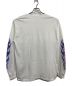 430 (430) CHALLENGER (チャレンジャー) “Purple haze“ L/S TEE ホワイト サイズ:L：3980円