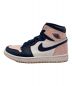 NIKE (ナイキ) AIR JORDAN 1 RETRO HIGH OG ピンク×ネイビー サイズ:24ｃｍ：12000円