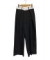 STUDIOUS（ステュディオス）の古着「Elastic Waist Tucked Trousers」｜ブラック