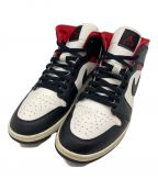 NIKEナイキ）の古着「AIR JORDAN 1 MID」｜ブラック×レッド