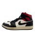 NIKE (ナイキ) AIR JORDAN 1 MID ブラック×レッド サイズ:29ｃｍ：9000円