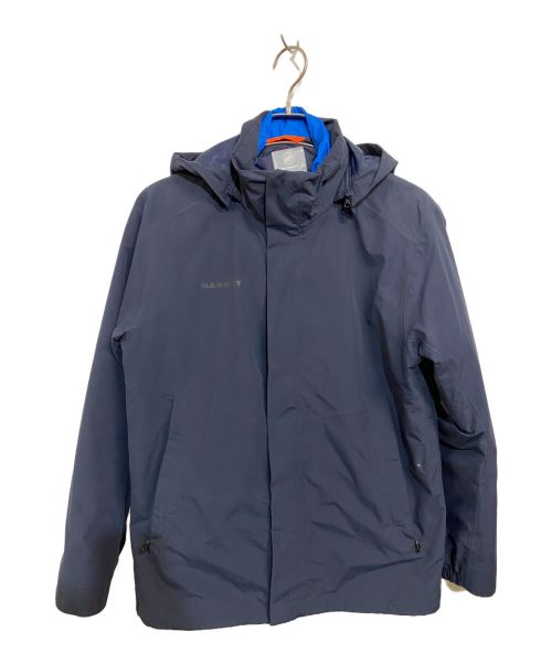 MAMMUT（マムート）MAMMUT (マムート) Trovat 3 in 1 HS Hooded Jacket ネイビー ライナー:ブルー サイズ:XLの古着・服飾アイテム