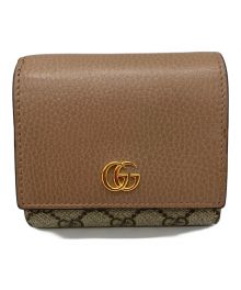 GUCCI（グッチ）の古着「2つ折り財布」｜ブラウン