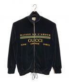 GUCCIグッチ）の古着「トラックジャケット」｜ブラック