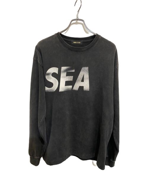 WIND AND SEA（ウィンド アンド シー）WIND AND SEA (ウィンド アンド シー) ロングスリーブTシャツ ブラック サイズ:Sの古着・服飾アイテム