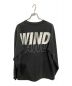 WIND AND SEA (ウィンド アンド シー) ロングスリーブTシャツ ブラック サイズ:S：9000円