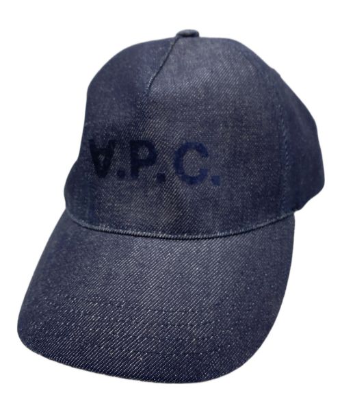 A.P.C.（アーペーセー）A.P.C. (アーペーセー) CASQUETTE EDEN VPC インディゴ サイズ:60 未使用品の古着・服飾アイテム