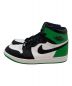 NIKE (ナイキ) AIR JORDAN1 ブラック×グリーン サイズ:28.5cm：15000円