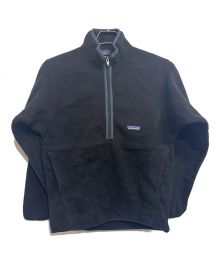 Patagonia（パタゴニア）の古着「シンチラフリースプルオーバー」｜ブラック