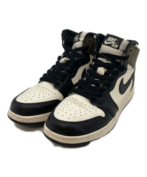 NIKE（ナイキ）NIKE (ナイキ) Air Jordan 1 High OG ブラック×ブラウン サイズ:24の古着・服飾アイテム