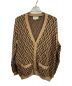 GUCCI（グッチ）の古着「G RAMBUS WOOL CARDIGAN」｜ブラウン