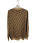 GUCCI (グッチ) G RAMBUS WOOL CARDIGAN ブラウン サイズ:L：50000円