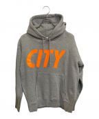 WIND AND SEA×CITY SHOPウィンド アンド シー×シティーショップ）の古着「CITY SHOP SWEAT PARKA」｜グレー