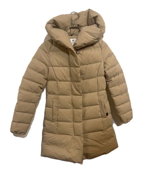 WOOLRICH（ウールリッチ）WOOLRICH (ウールリッチ) JOURNAL STANDARD (ジャーナル スタンダード) 別注ダウンコート ベージュ サイズ:SIZE S 未使用品の古着・服飾アイテム