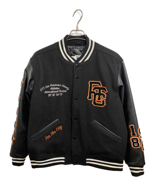 FTC（エフティーシー）FTC (エフティーシー) SF VARSITY JACKET ブラック サイズ:M 未使用品の古着・服飾アイテム