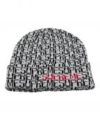 SUPREMEシュプリーム）の古着「Digital Beanie」｜ホワイト×ブラック