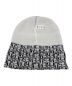 中古・古着 Supreme (シュプリーム) Digital Beanie ホワイト×ブラック：8000円