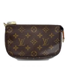 LOUIS VUITTON（ルイ ヴィトン）の古着「ハンドポーチ」｜ブラウン