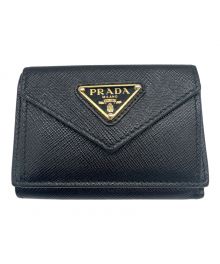 PRADA（プラダ）の古着「長財布」｜ブラック