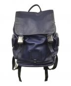 COACHコーチ）の古着「RIVINGTON BACKPACK」｜ネイビー