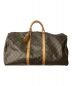 LOUIS VUITTON（ルイ ヴィトン）の古着「Keepall 60 Monogram-canvas」｜ブラウン