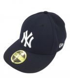 New Era×MLBニューエラ×エムエルビー）の古着「LP 59FIFTY MLBオンフィールド ニューヨーク・ヤンキース ゲーム」｜ネイビー