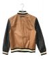 COACH (コーチ) Leather Varsity Jacket ブラウン サイズ:XS：18000円