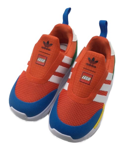 adidas（アディダス）adidas (アディダス) LEGO (レゴ) スリッポン レッド サイズ:13 未使用品の古着・服飾アイテム