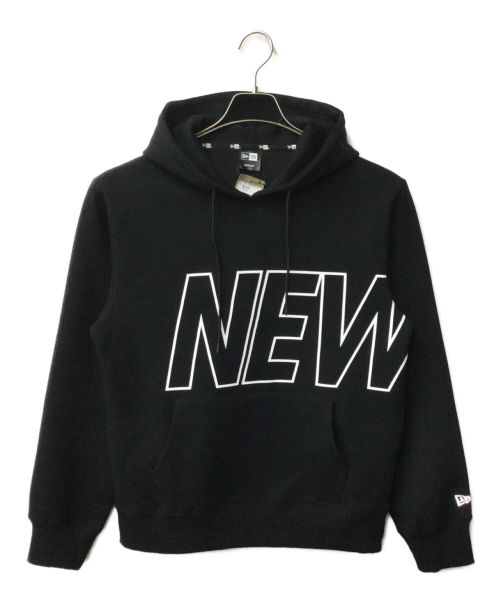 New Era（ニューエラ）New Era (ニューエラ) PA TECH SWEAT PULLOVER HOODIE BIGLOGO ブラック サイズ:M 未使用品の古着・服飾アイテム