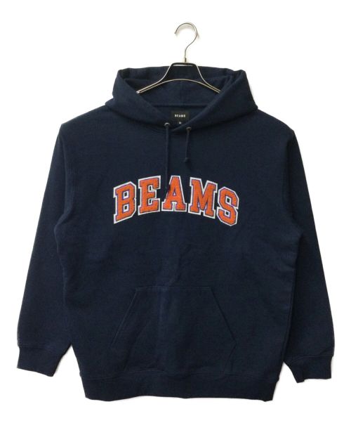 BEAMS（ビームス）BEAMS (ビームス) BEAMS ベーシック フーディ ネイビー サイズ:XL 未使用品の古着・服飾アイテム