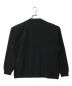 BEAMS T (ビームスティー) Waffle Henryneck T-shirt ブラック サイズ:L 未使用品：2480円