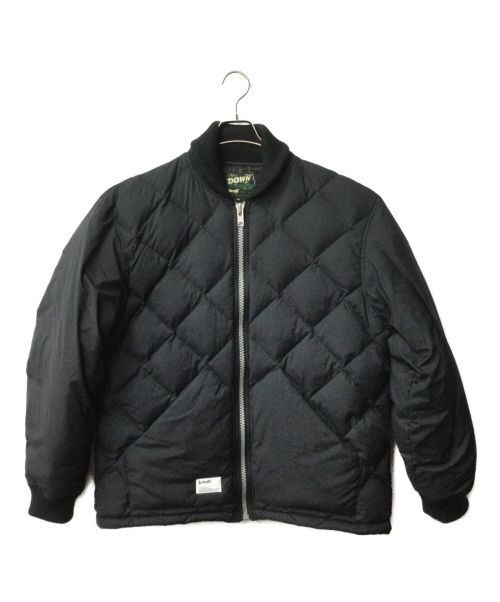 Schott（ショット）Schott (ショット) QUILTED DOWN JACKET ブラック サイズ:2XLの古着・服飾アイテム