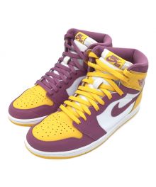 NIKE（ナイキ）の古着「Air Jordan 1 Retro HIGH OG」｜パープル×イエロー