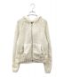 stussy（ステューシー）の古着「CHUNKY KNIT ZIP HOODIE」｜ホワイト